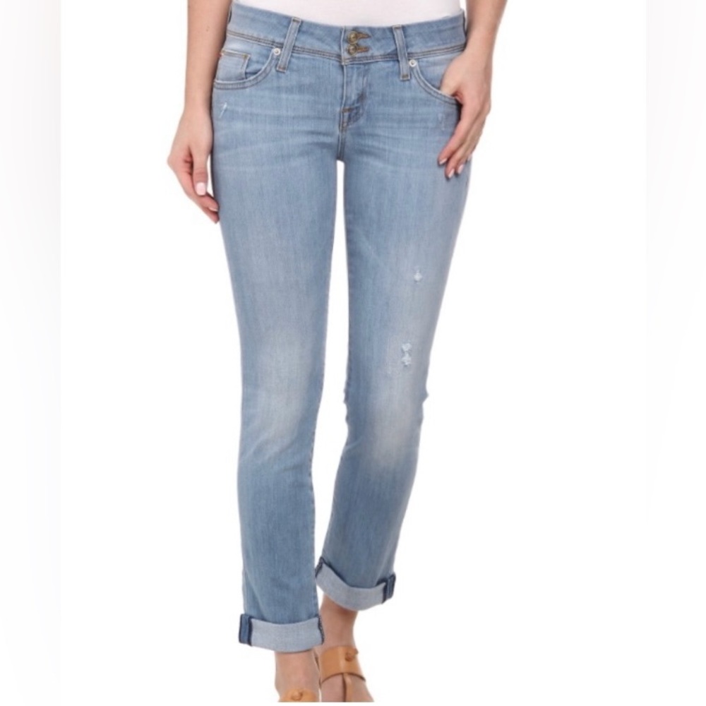 Hudson Ginny Straight Ankle with Cuff Mulholland 27